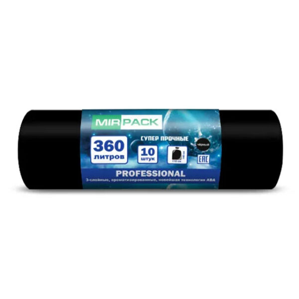 Աղբի պարկ MirPack 360լ "Professional"