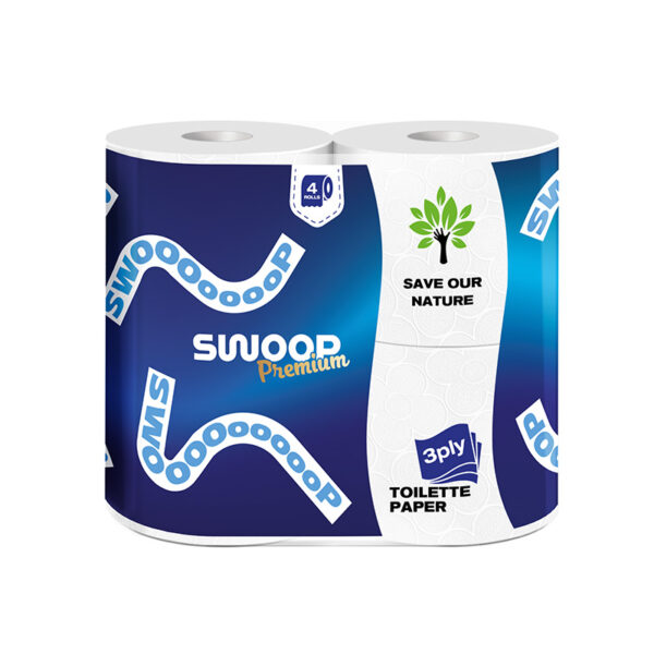 Զուգարանի թուղթ SWOOP Premium 4