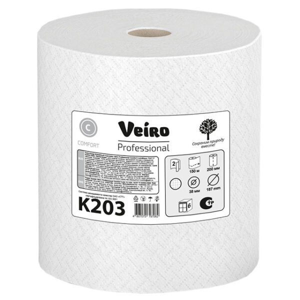 Թղթե սրբիչ գլանափաթեթով K203