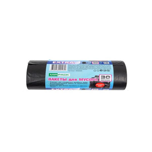 Աղբի պարկ MirPack 30լ Extra